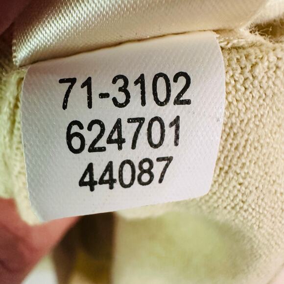 J. Jill Vintage Yellow Floral Cottagecore Button Up Cardigan Size XL - Picture 8 of 8